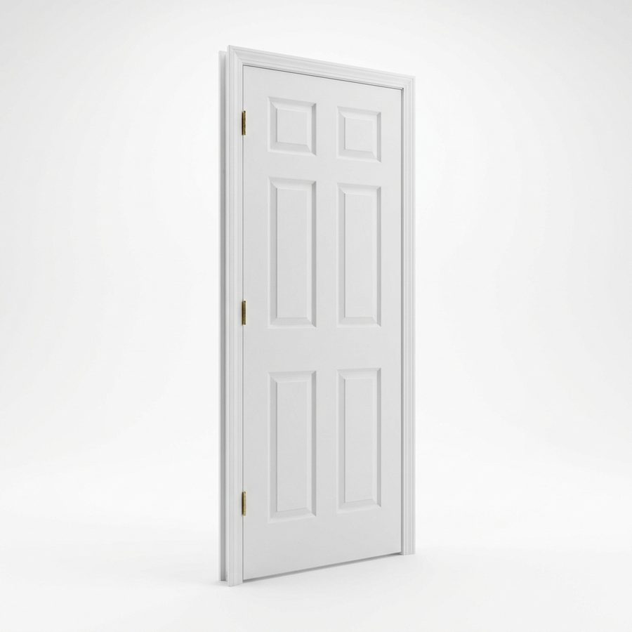Interior doors — representative image for Solid Core 1-Panel 30x80 Slab