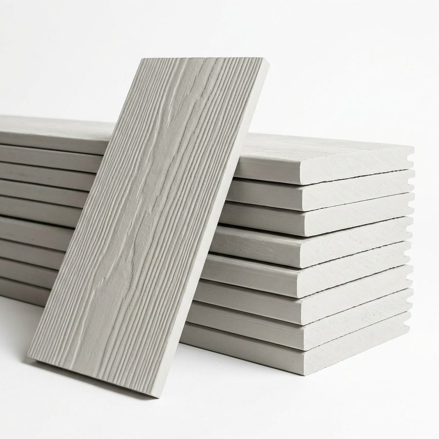 Fiber cement siding — representative image for James Hardie Panel 4x8