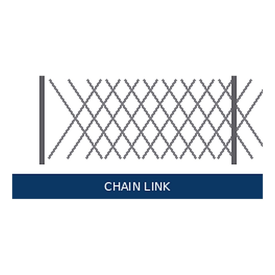 Chain link fence — representative image for Chain Link Gate 4x4