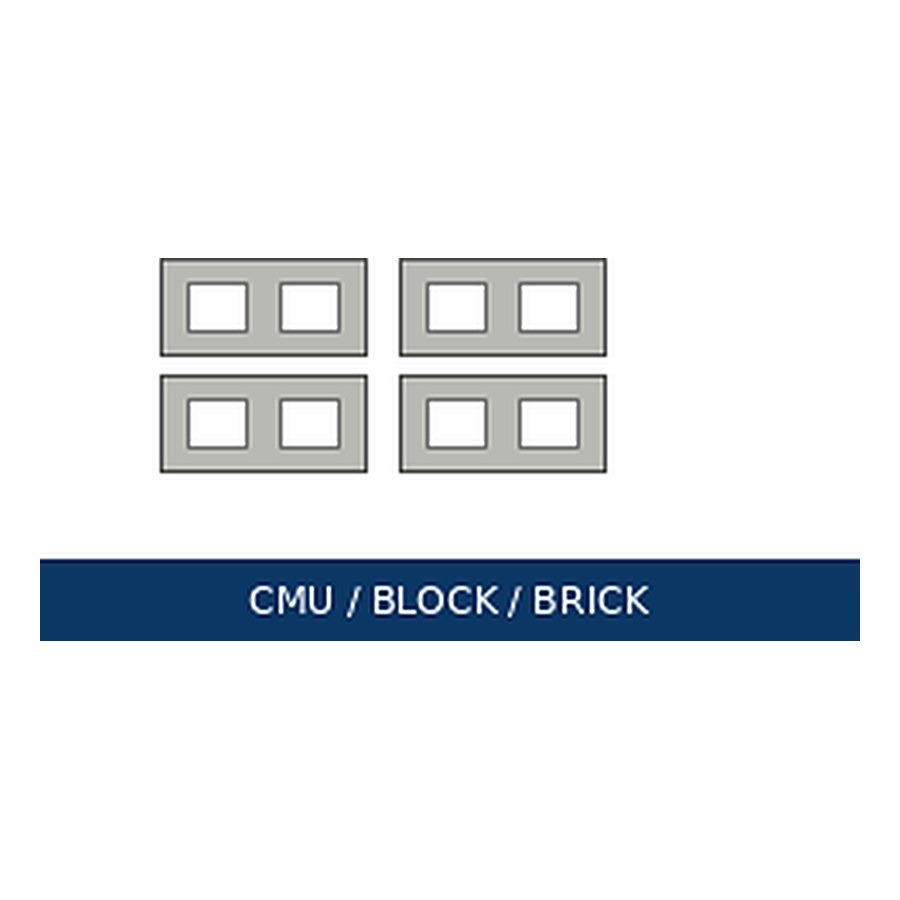 CMU, block & brick — representative image for 4x8x16 Solid Cap Block