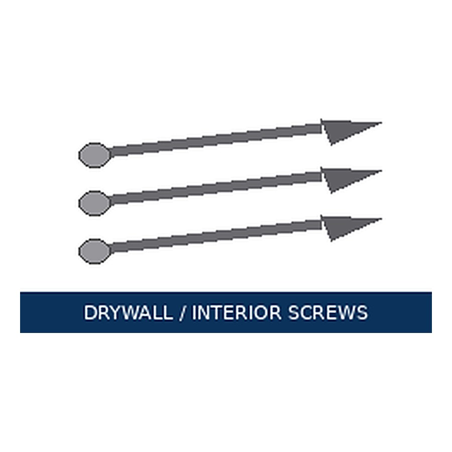 Drywall & interior screws — representative image for Drywall Screws #6 x 2 in 5 lb