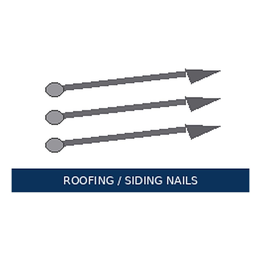 Roofing & siding nails — representative image for Stainless Siding Nails 2 in 5 lb