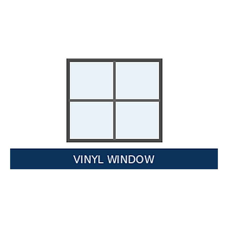 Vinyl window — representative image for Double Hung Vinyl 36x60 Low-E
