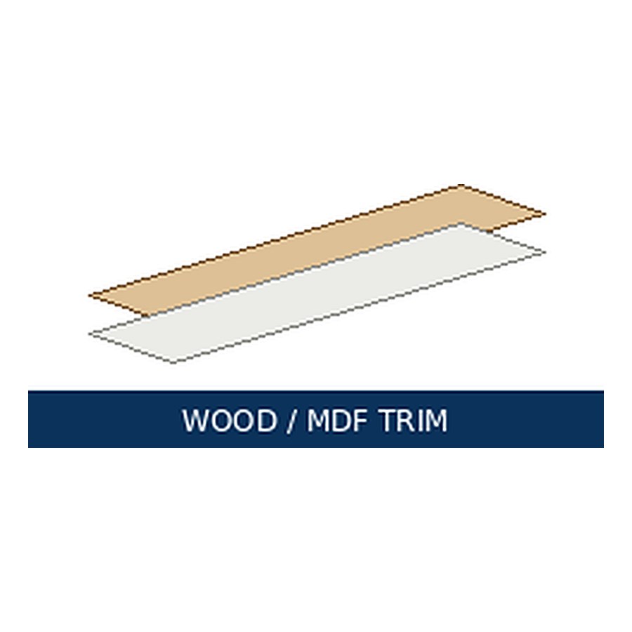 Wood & MDF trim — representative image for MDF Casing 2-1/4 x 16 ft